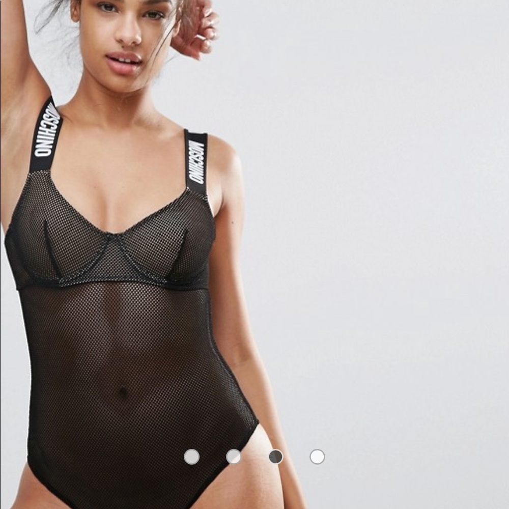 Moschino Mesh Bodysuit